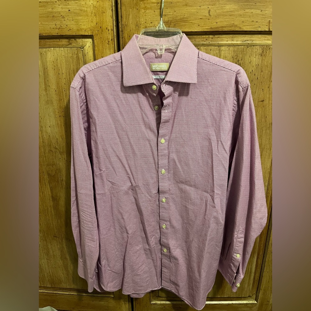 Michael Kors Men's Rose Dress Shirt